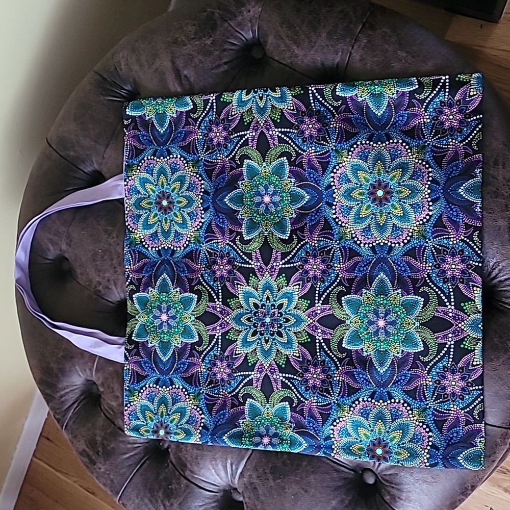 Handmade Reversible Reusable Fabric Tote